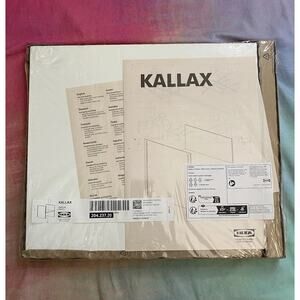 Ikea KALLAX Insert with 1 shelf white 13x13 204.237.20 NEW Shelving Unit 33cm